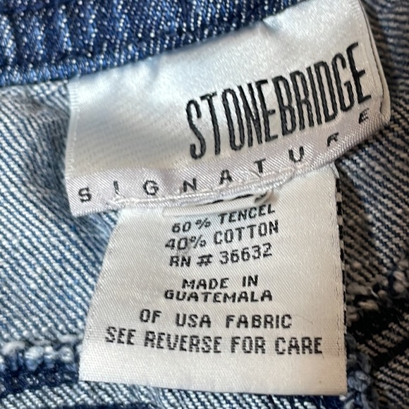 Stone Bridge Signature Denim Skirt - Picture 5 of 8